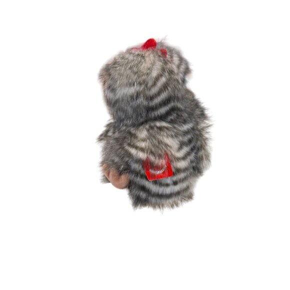 Harbin Furry 9" Striped Plush Chicken - Picture 2 of 12